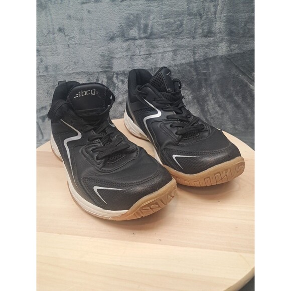 bcg Shoes - BCG Women’s Athletic Training Shoes Size 9.5B Black Gum Sole Sneakers  169925